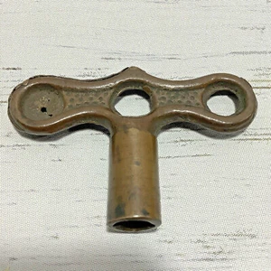 Antique Ornate Bronze Winding Key - Picture 1 of 5