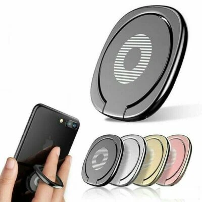 Phone Ring Holder Finger Grip 360° Rotating Stand Mount For Mobile Phone Tablet  - Image 1 of 4