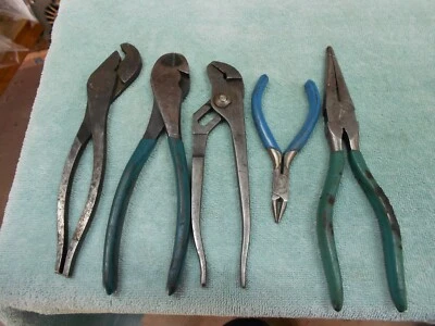 Lote de alicates de bloqueo de canal (5) Foto 1 de 2