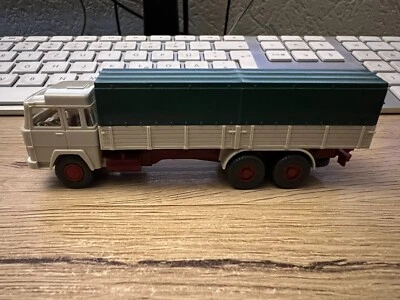 WIKING Magirus Piano Cassone Autocarro IN Guten Condizioni 1:87 - Immagine 1 di 4