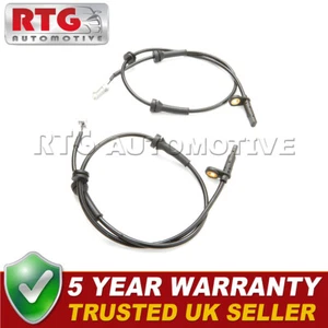 2x ABS Wheel Speed Sensors Front Fits Nissan X-Trail (T31) 2.0 dCi - Picture 1 of 2