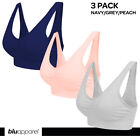 Multipack Seamless Comfort Bras for Everyday Wear Non Padded Non Wired Maternity