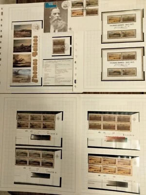 RSA-SOUTH AFRICA- MNH & USED Centenary of Thomas Baines death  18/06/1975 - Image 1 of 4