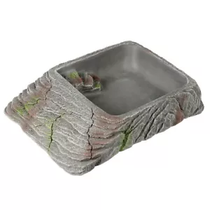 Terra Della Reptile Water dish - Anthracite - Large 21x14x5cm - Picture 1 of 1