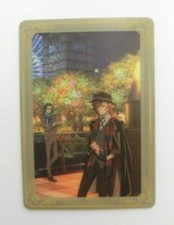 Bungo Stray Dogs plastic card Nakahara Chuya Sakaguchi Ango BSD3-11