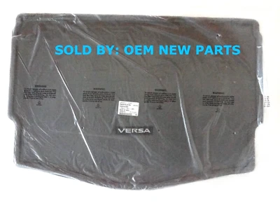 2014-2019 Nissan Versa Note Trunk Mat Gray Genuine Cargo Carpet Liner OEM - Image 1 of 3