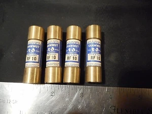 4 RF10 Shawmut Renewable fuses - Picture 1 of 5