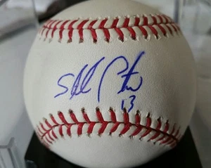 Starlin Castro auto omlb rawlings baseball Cubs Yankees Natiinals Rookie PSA DNA - Picture 1 of 1