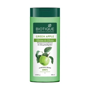 Biotique Ayurveda Green Apple Shampoo & Conditioner 180 ML, - Picture 1 of 6