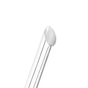 Surgical Steel 6g Needle Receiving Tube 45% Angle for 10g PA PIERCING. - Picture 1 of 5