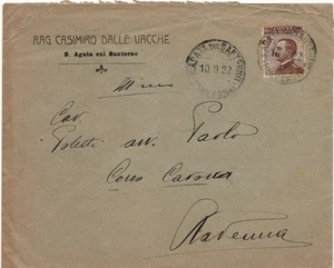 2634 01 RAVENNA S. AGATA SUL SANTERNO DALLE VACCHE - Picture 1 of 1