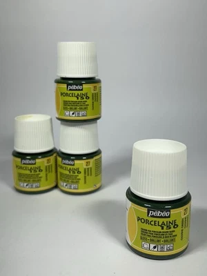 (4 Lot) Pebeo Porcelaine 150 China Paint (Olivine Green) 45ml Bottle - Image 1 of 4