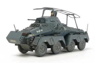 1/48 Military Miniature No.74 German Army 8-wheel Armored Vehicle Sd.Kfz.232 Pla - Image 1 of 4