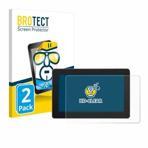 2x Display Schutz Folie für SmallHD Indie 5 Zubehör Transparent - Photo 1/6