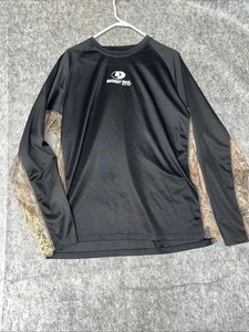 Mossy Oak Brush Sz XL Men's T Shirt Camo Long Sleeve Moisture Wicking (zz11) - Picture 1 of 5