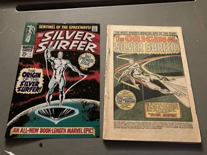 The Silver Surfer #1 1968 Coverless, 1st Silver Surfer Solo Series! (Siehe Fotos) - Bild 1 von 14
