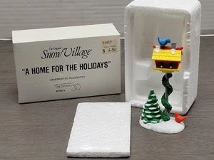 Department 56, Snow Village "A Home For The Holidays" #5165-9 Vintage Dept 56 - Picture 1 of 24