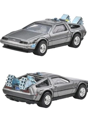 2025 Hot Wheels Pop Culture Back to the Future Time Machine DeLorean DMC12 - Image 1 of 2