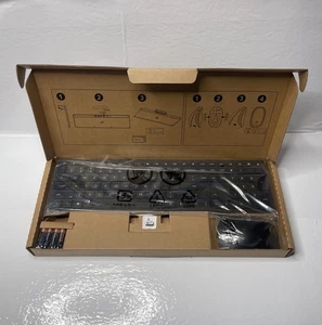 New HP 710 Wireless Keyboard, Mouse, Dongle Combo Pack - Black US Qwerty Layout - Picture 1 of 4