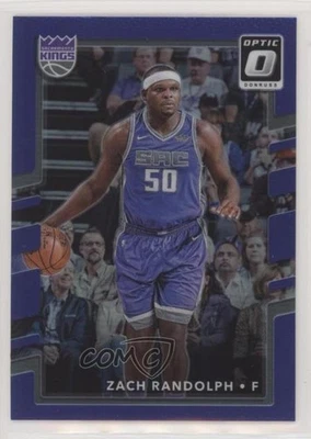 2017-18 Panini Donruss Optic Purple Prizm Zach Randolph #130 - Image 1 of 2