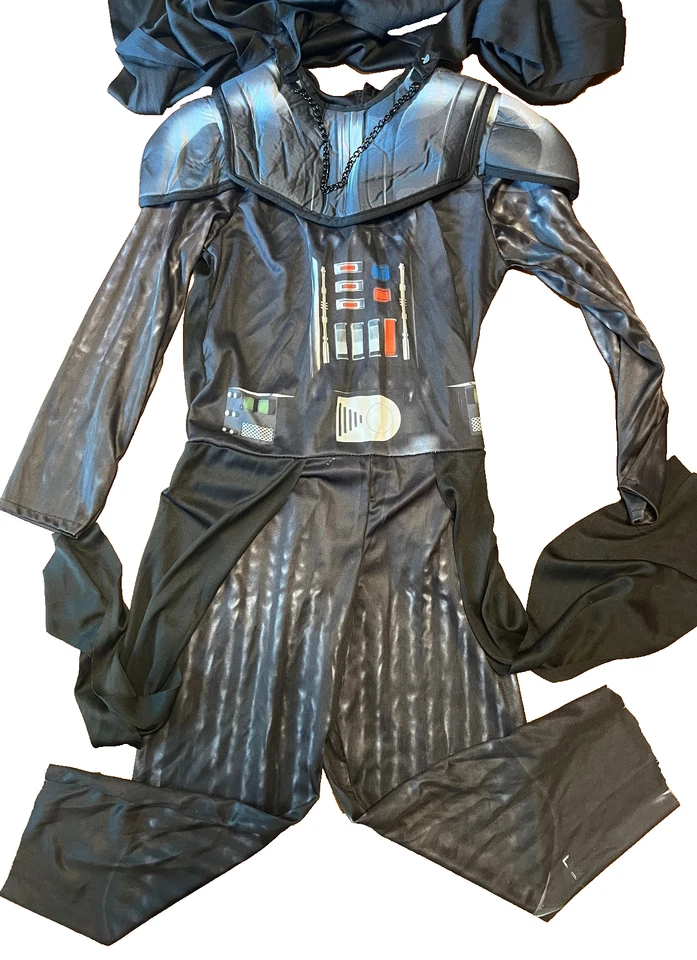 Children's Star Wars Storm Trooper Costume Size M Cape Chain Shoulders - Image 1 of 4
