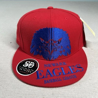 Sombrero Stall & Dean Newark Eagles Liga Negra Bordado Béisbol Ajustado 7 7/8 Foto 1 de 4