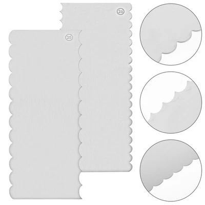  2 piezas herramienta para hornear pasteles accesorios para hornear espátula de fundición de azúcar accesorios para pasteles - Imagen 1 de 4