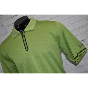 Under Armour Golf Polo Shirt Pullover Mens Size XL HeatGear Performance 1/4 ZIP - Picture 1 of 9