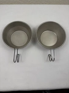 Eiger Edelstahl Backpacking/Camping Cup 60er Jahre plus Bonus No Name Cup - Bild 1 von 8