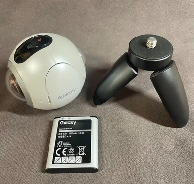 Samsung Gear 360 SM-C200 VR Camera Tested/Works Galaxy - Image 1 of 4