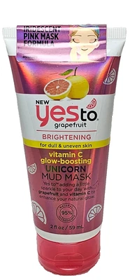 Vitamin C Unicorn Mud Mask Brightening For Dull & Uneven Skin PINK MASK FORMULA - Image 1 of 2