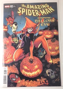 AMAZING SPIDER-MAN #14 (2023) 1ST APPEARANCE HALLOW'S EVE MCGUINESS VARIANT NM - Picture 1 of 3