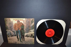Vintage 1963 Bob Dylan The Freewheelin LP Vinyl CS 8786 EX/G+ - Picture 1 of 12