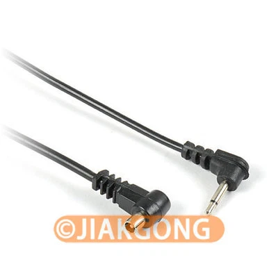 12" 12 inch 2.5mm to Male FLASH PC Sync Cable Cord - Image 1 of 2
