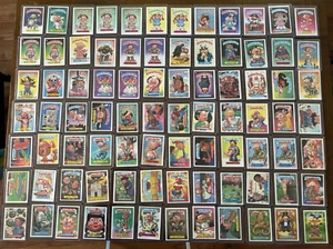 Müll Eimer Kinder Lot (84) Karten B Serie, enthält Schizo Fran 49B 1985 - Bild 1 von 1