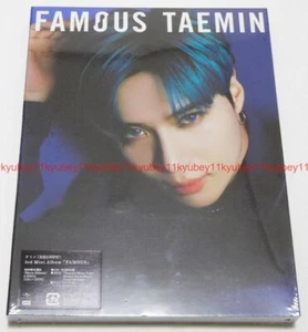 TAEMIN FAMOUS First Limited Edition Type B CD DVD Japan UPCH-29341 4988031343975 - Picture 1 of 7