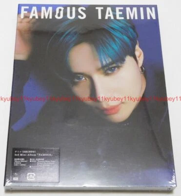 TAEMIN FAMOUS First Limited Edition Type B CD DVD Japan UPCH-29341 4988031343975 - Image 1 of 4