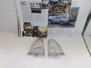 FORD TAUNUS 17 M DEL 70- TRASPARENTI FANALINI ANTERIORI DX E  SX  ORIGINALI P/V - Imagen 1 de 3