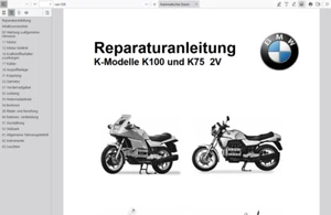 Reparatur-Anleitung BMW K 100 und K72...2V - Bild 1 von 1