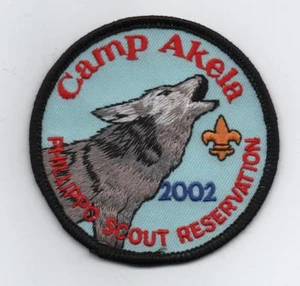 Camp Sale: 2002 Camp Akela, Phillippo S. R. (Northern Star Council) Mint - Picture 1 of 1