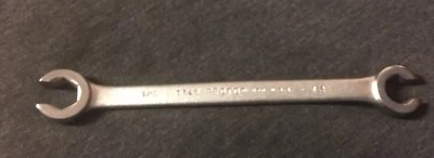 Vintage PROTO 6 Point Professional Double Open End Flare Nut Wrench;9/16" & 1/2" - image 1 of 4