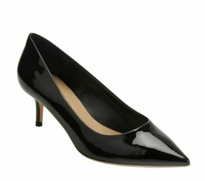 $395 NEW Tamara Mellon REBEL Black Patent Leather Pumps Pointy Shoes Heels 41 - Image 1 of 4