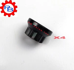 Turbo 12 Point Nut M10x1.50 with Washers Replaces Cummins Part # 5263462 Qty 4 - Picture 1 of 2