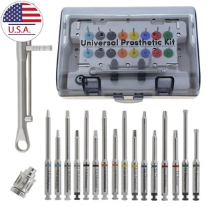 Kit de prótesis de implante dental destornillador de llave dinamométrica universal - Imagen 1 de 20