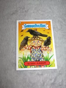 Garbage Pail Kids ~ AARON ~ Scarin' Aaron ~ Name Sticker Label Topps 14A *A - Bild 1 von 2