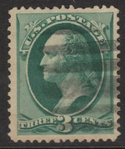 Scott #184 1879 Fancy Cancel MSP12-14 - Picture 1 of 1