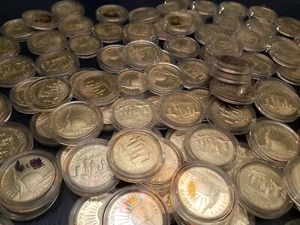 20 Coin Roll 1986 Liberty Half Dollar Proof Statue of Liberty all original caps - Picture 1 of 1