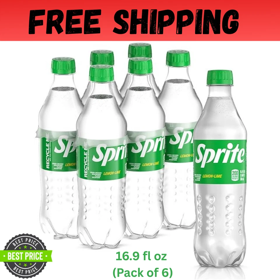 Sprite 16.9 fl oz 6 Pack