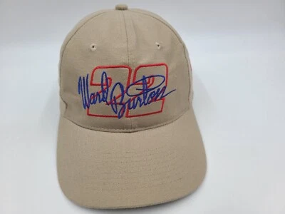De colección Ward Burton #22 CAT Racing Correa Ajustable Gorra Hombres Mujeres NASCAR Foto 1 de 4