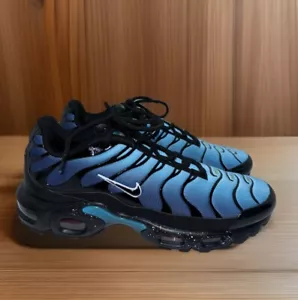 Nike TN Air Max Size 9.5 Plus GS Nature Blue DV3484-001 Athletic Shoes - Picture 1 of 10